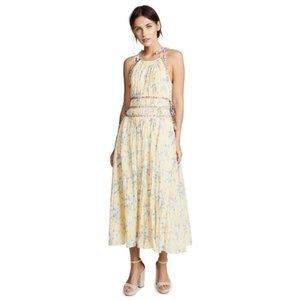Rebecca Taylor Lemon Pleat Dress, Size 0